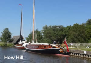 How Hill moorings